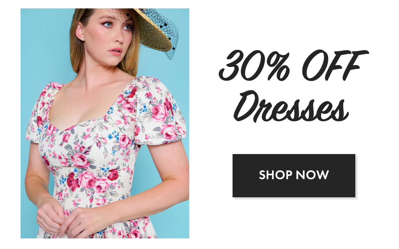 30% Off Dresses