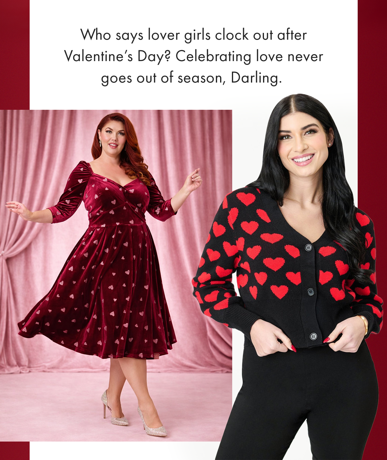 Use Code LOVE50 for 50% Off Valentines Collection