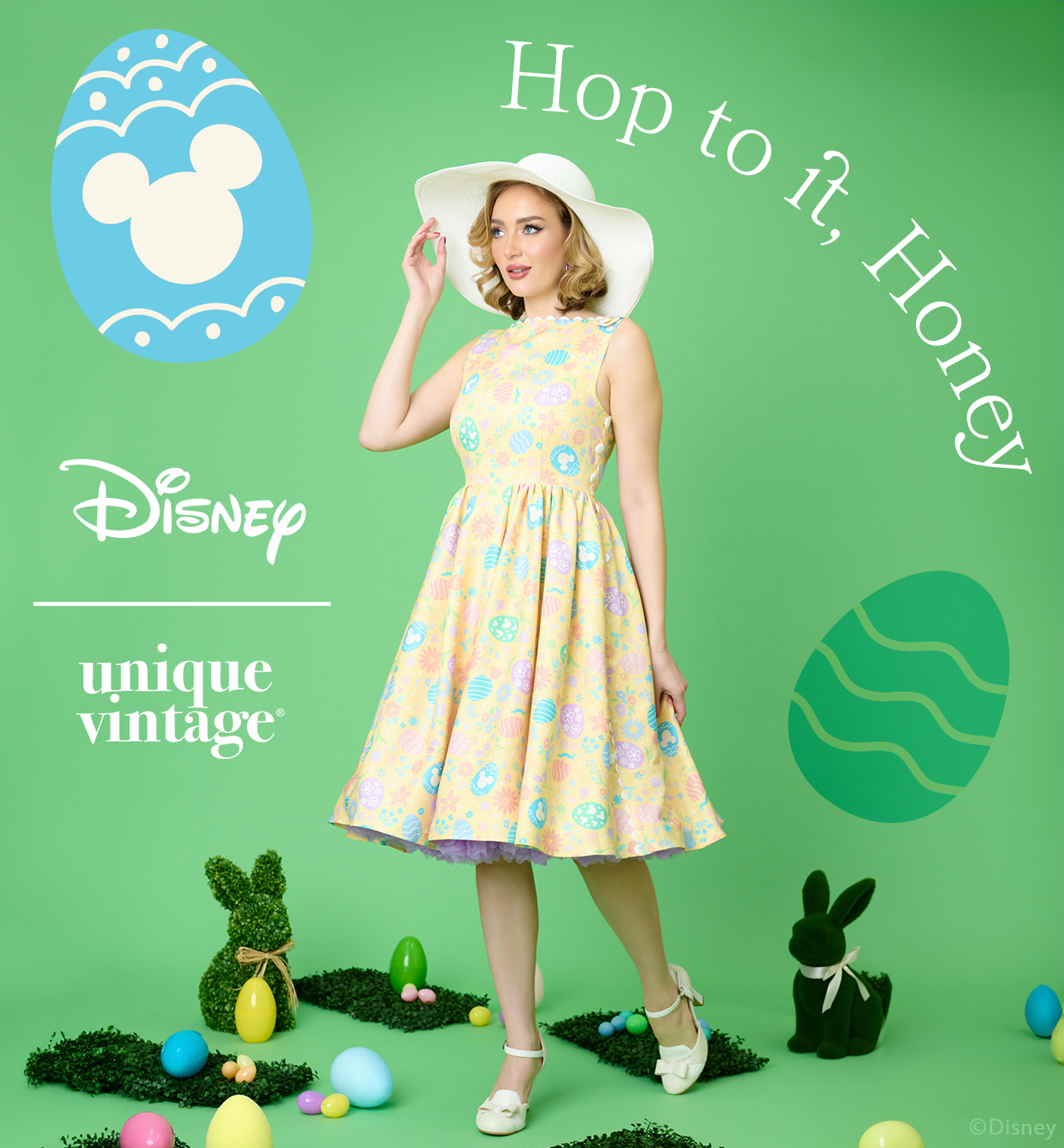 NEW Disney Easter Collection by Unique Vintage