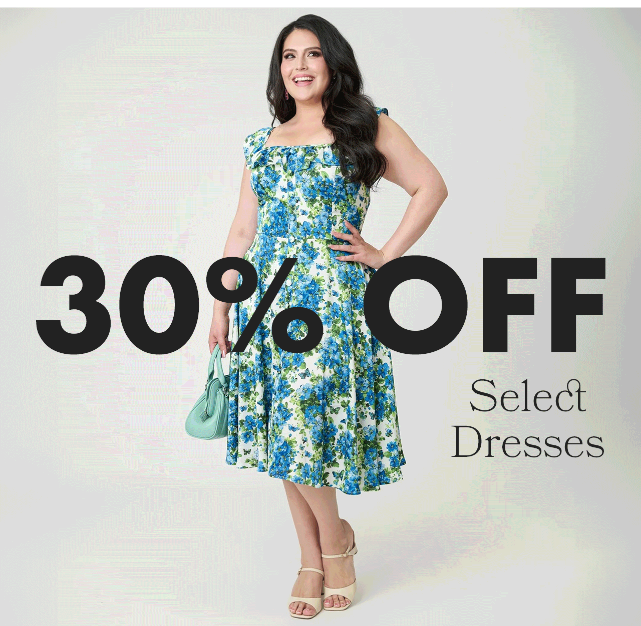 Use Code DRESS30 for 30% Off Select Dresses