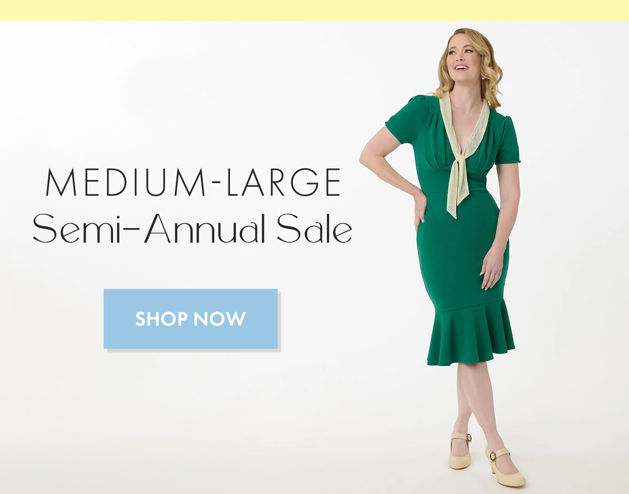 40% Off Medium-Large Semi-Annual Sale Styles