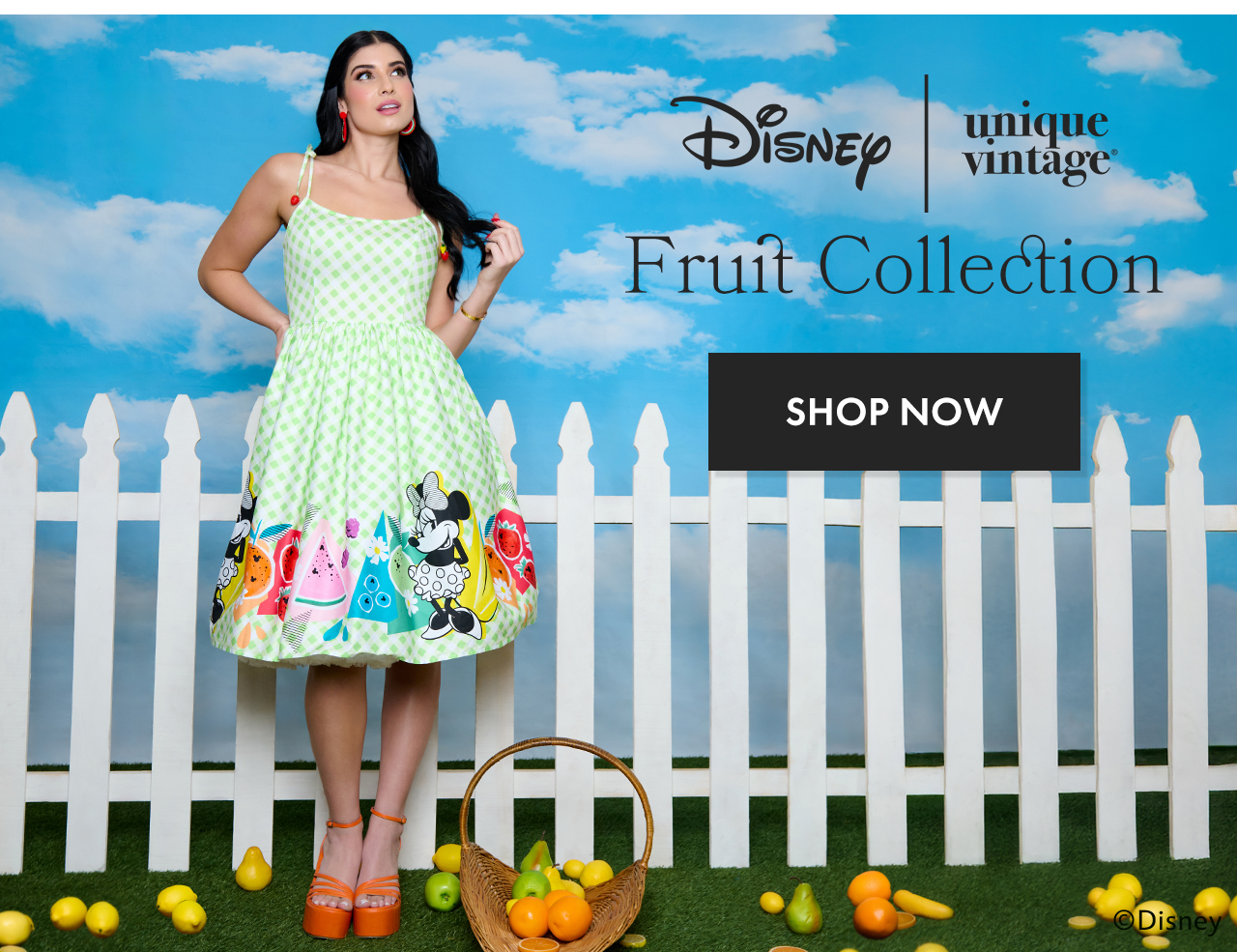 Disney Fruit Collection by Unique Vintage
