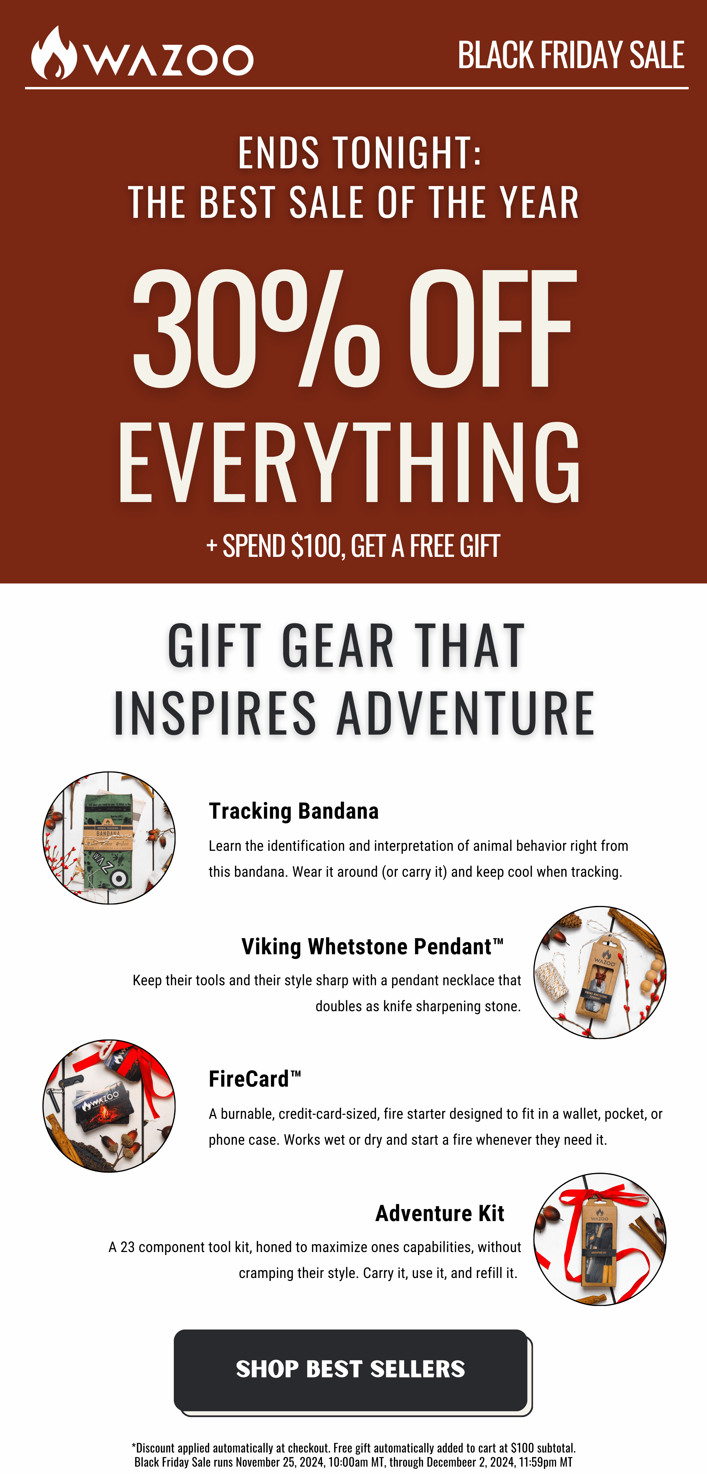 Black Friday Sale End Tonight