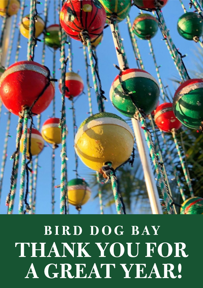 Thank You For A Great Year Bird Dog Bay