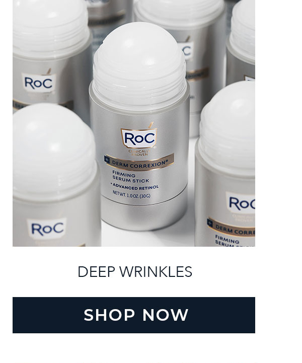 DEEP WRINKLES | SHOP NOW