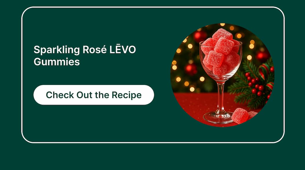 Sparkling Rosé LĒVO Gummies [Check Out the Recipe]