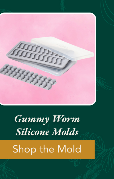 Gummy worm silicone molds [shop the mold]