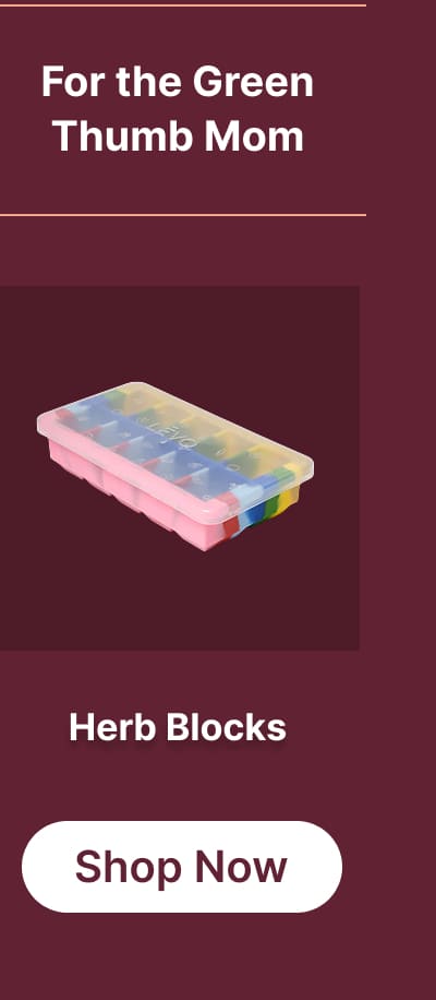 For the Green Thumb Mom Herb Blocks [Shop Now]