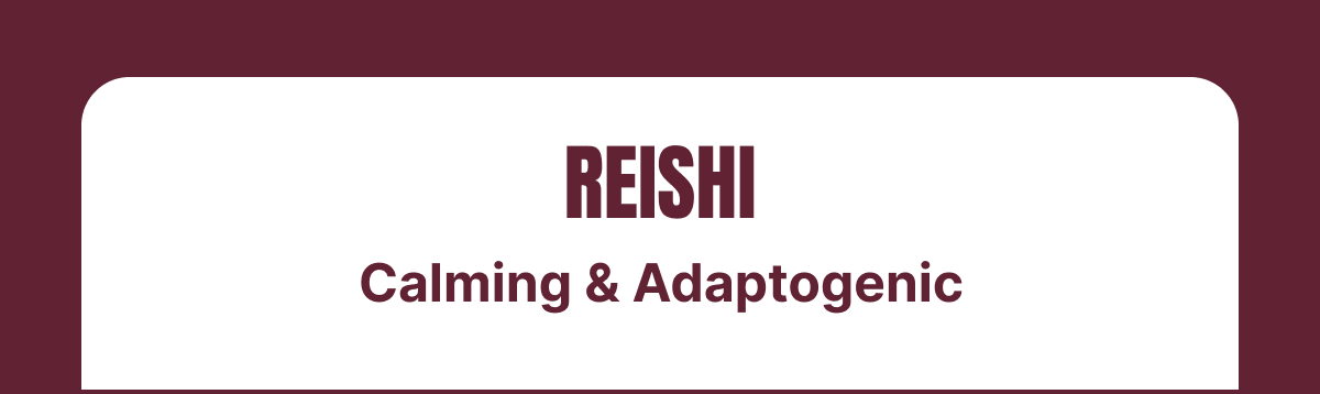 REISHI Calming & Adaptogenic 