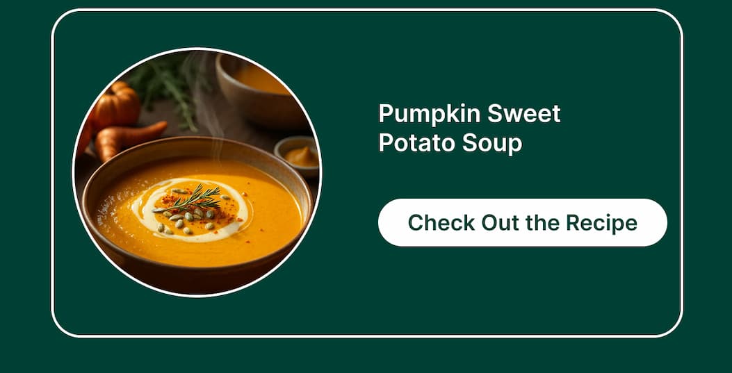 Pumpkin Sweet Potato Soup [Check Out the Recipe]