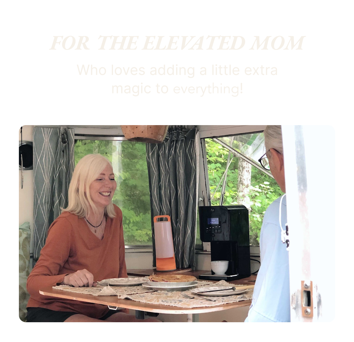 For the elevated mom who loves adding a little extra magic to everything!