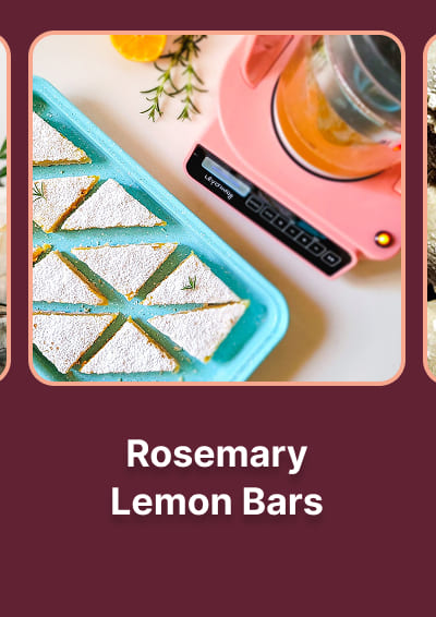 Rosemary Lemon Bars