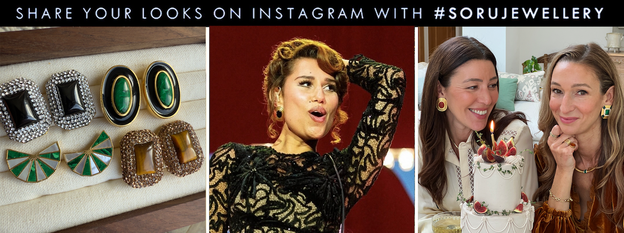 Share your looks on Instagram with #SoruJewellery