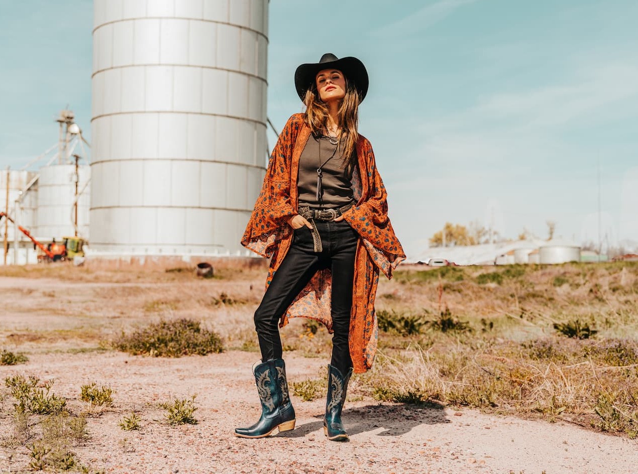 Genuine leather boots and hats for men and women Mastering Western Style: How to Perfectly Match Cowboy Boots  main image 2