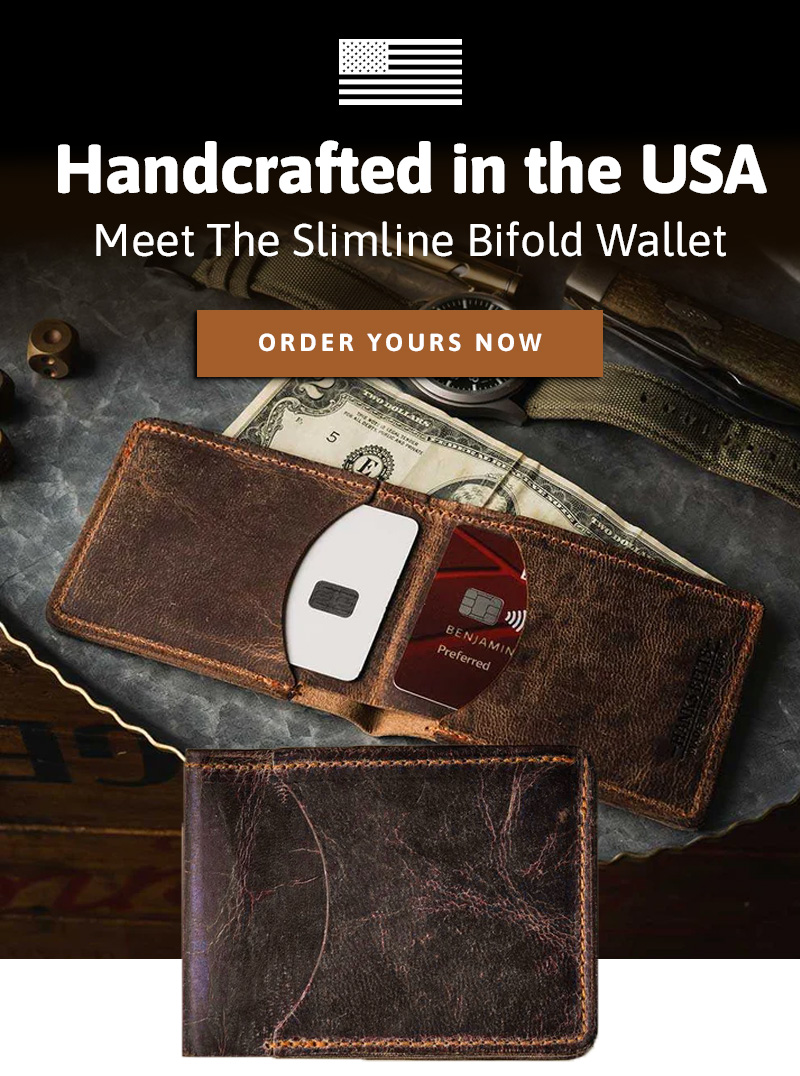 Meet the Slimline Wallet by Hanks! Hanks Belts