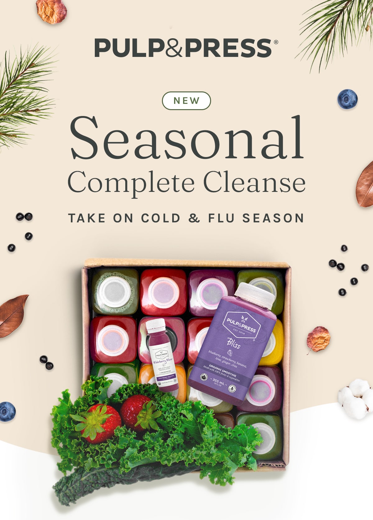 🍂 Thanksgiving Deals NEW Seasonal Complete Cleanse 🍂 Pulp & Press