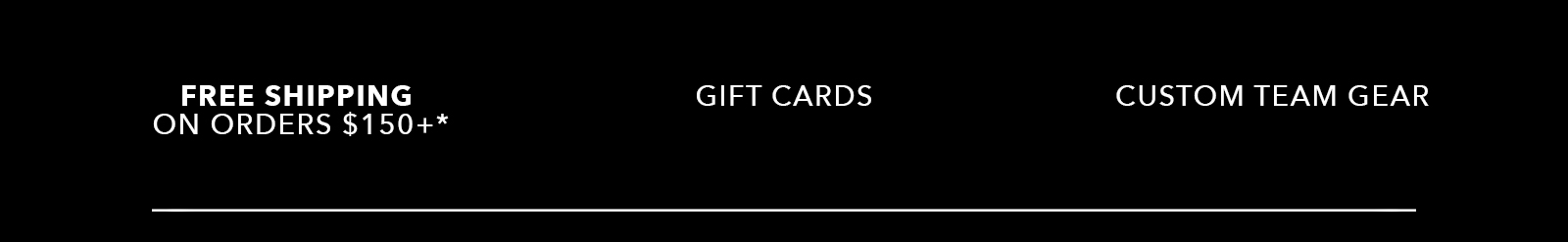 Free Shipping On Orders $150+