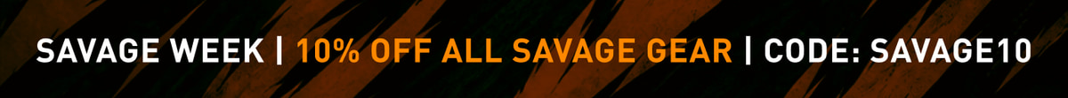 Savage Week — 10% Off All Savage Gear — Code: SAVAGE10