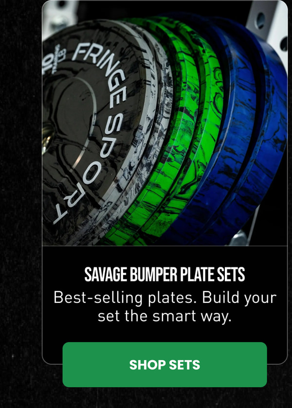 Savage Bumper Plate Sets — Best-selling plates. Build your set the smart way. Shop Sets