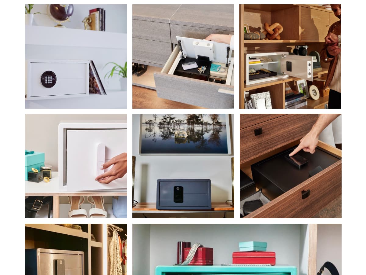 With high-gloss finishes and designer colors, Mycube is as stylish as it is secure.