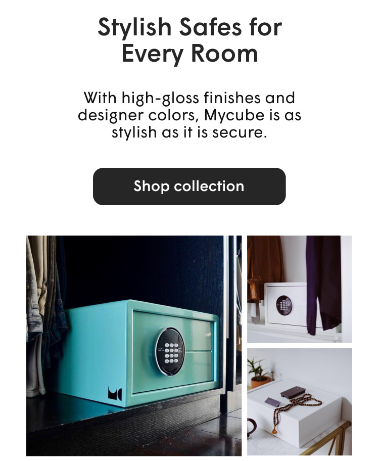 Stylish Safes for Every Room.