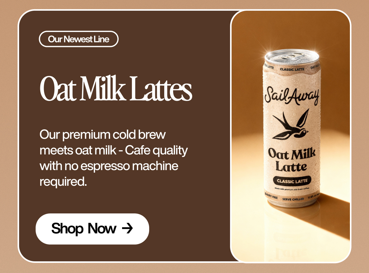 Oat Milk Lattes. Our premium cold brew meets oat milk - Cafe quality with no espresso machine required. Shop Now.
