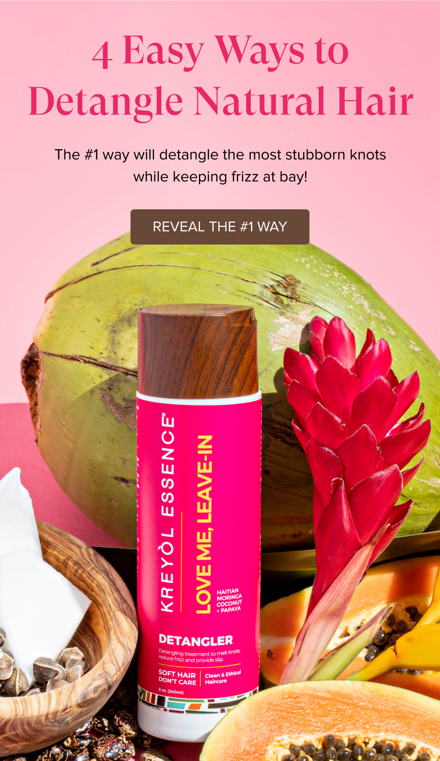 4 Easy Ways to Detangle Natural Hair