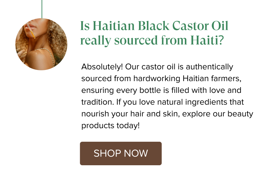 Is Haitian Black Castor Oil really sourced from Haiti?