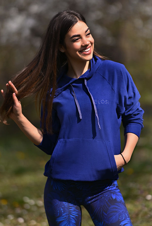 Navy hoodie