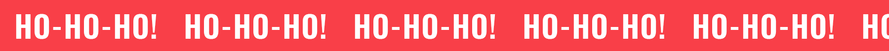 HO-HO-HO! 