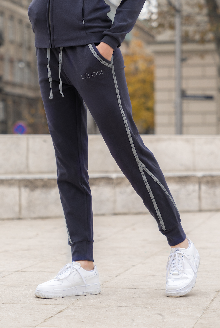 Noir Track Pants