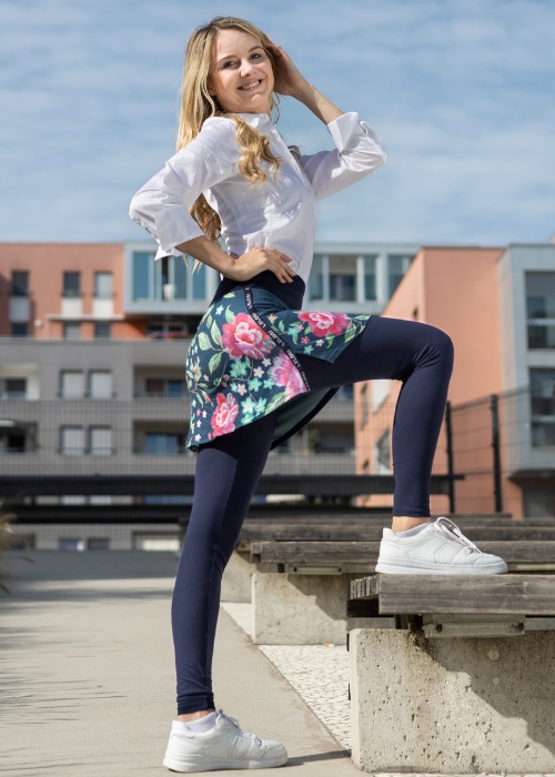 Dlouhý skort Allure