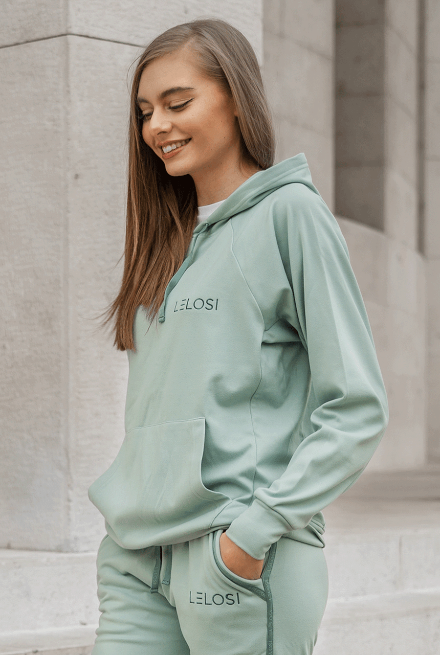 Sage hoodie