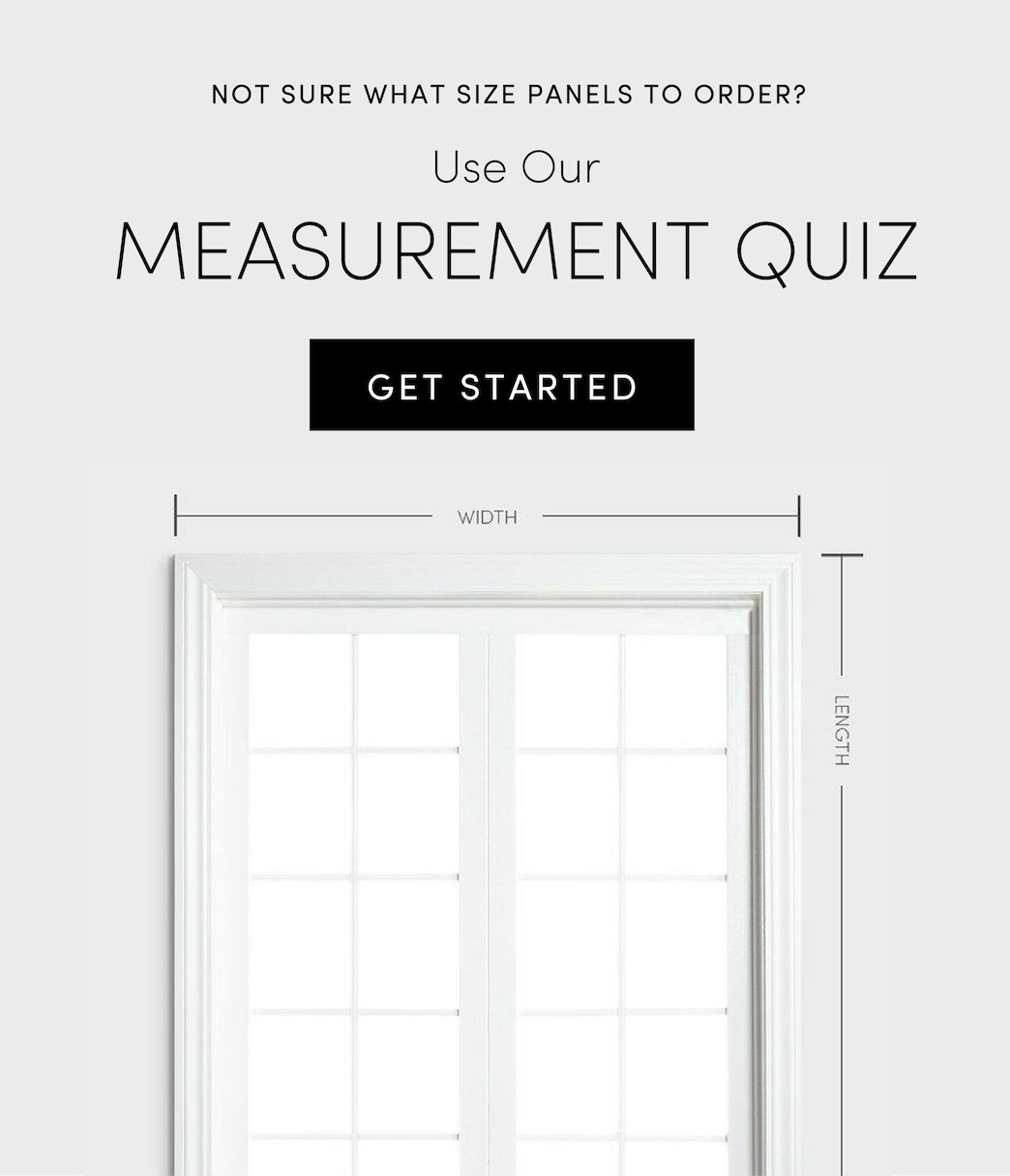 Barn & Willow Sizing Calculator