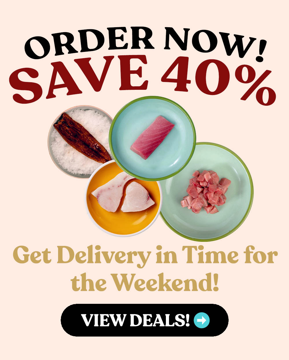 Hi Riviera Seafood Club, SAVE 40 on Bluefin ChuToro, Poke, Unagi