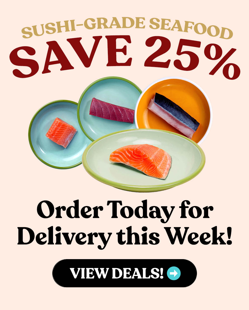 Hi Riviera Seafood Club 🍣SAVE 25🐟 on Bluefin, Salmon & Yellowtail