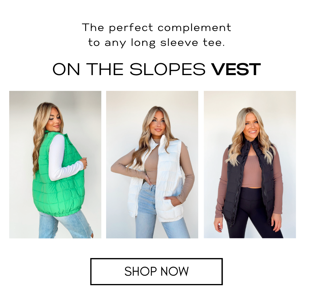 On The Slopes Vest