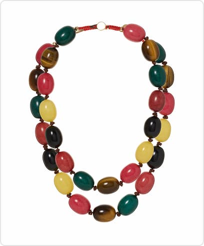 The Multi Pebble Necklace 