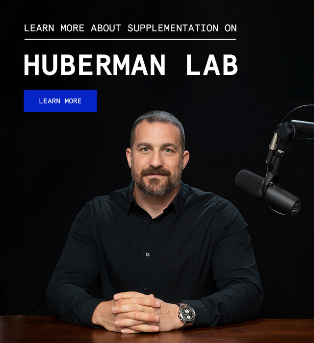 Momentous Partner Dr. Andrew Huberman's Science Based Approach to