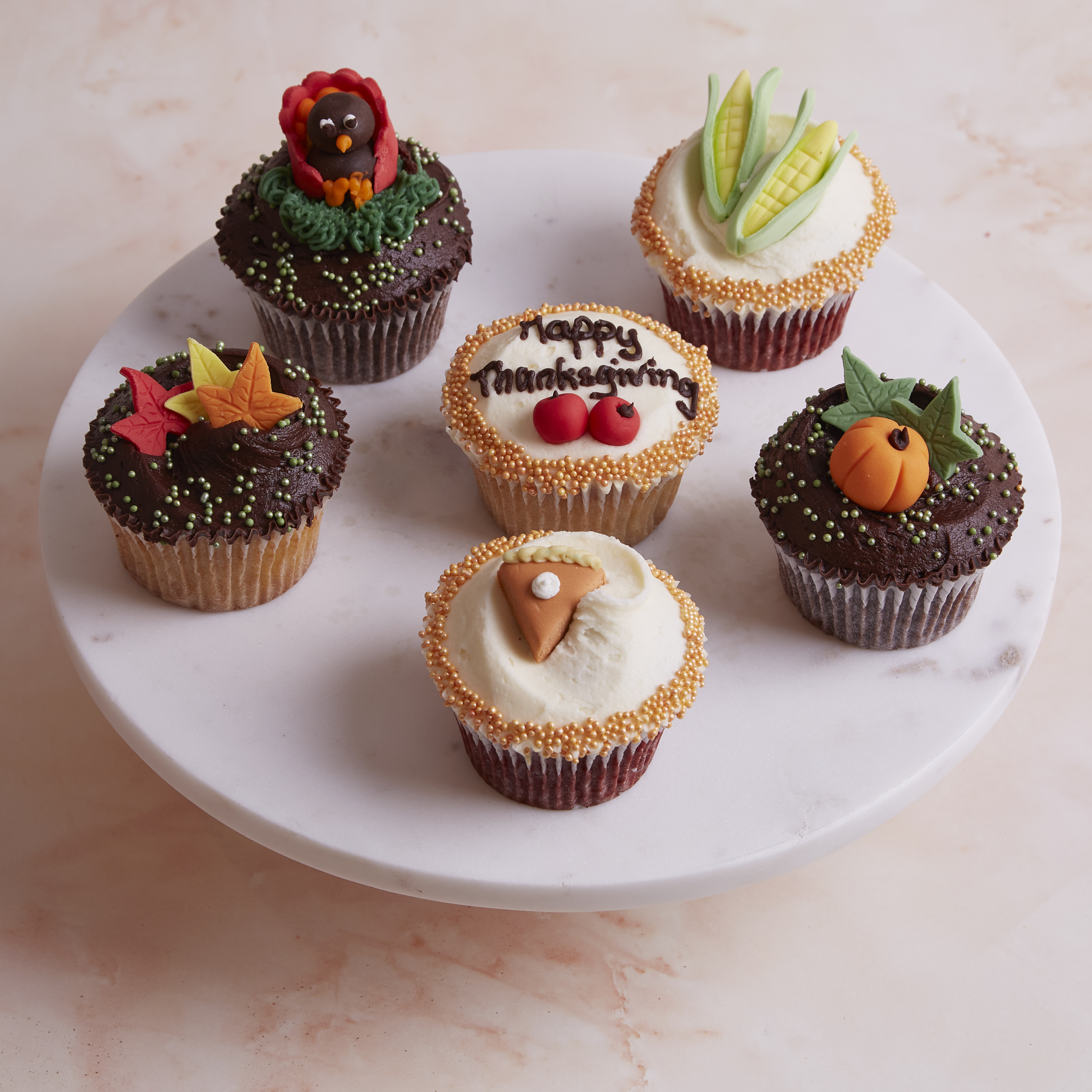 Thanksgiving Cupcake Box