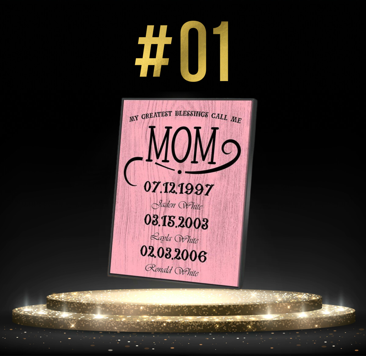 #1 — My Greatest Blessings, Call Me Mom (7,213 sold!)