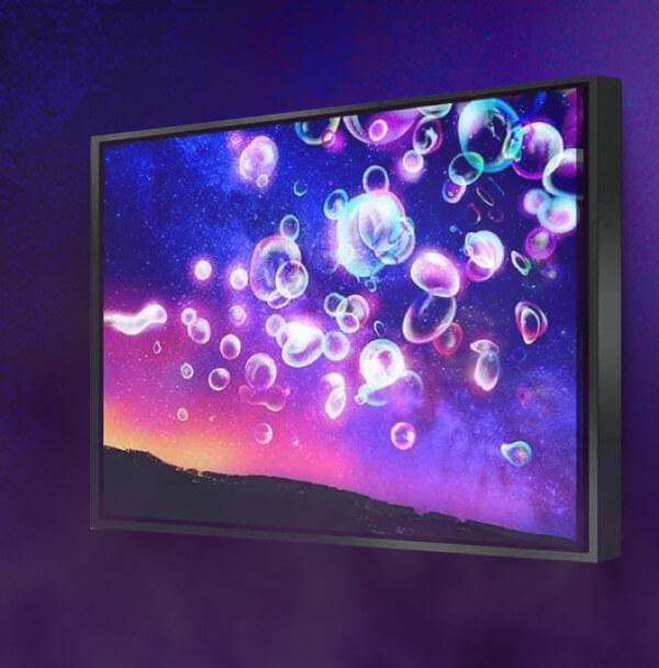 SPACE BUBBLES CANVAS SET