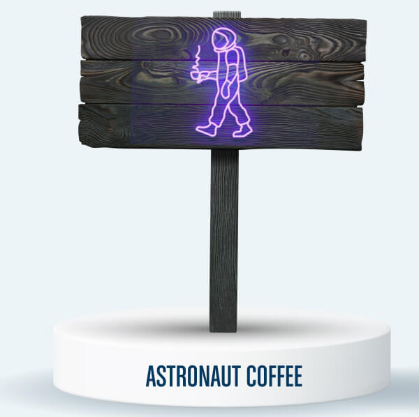 Astronaut coffee 