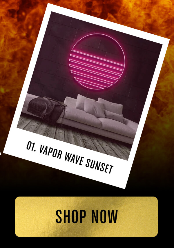 #1 — Vapor Wave Sunset