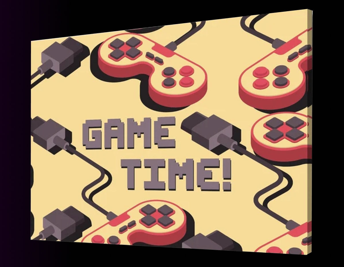 GAME TIME CANVAS SET