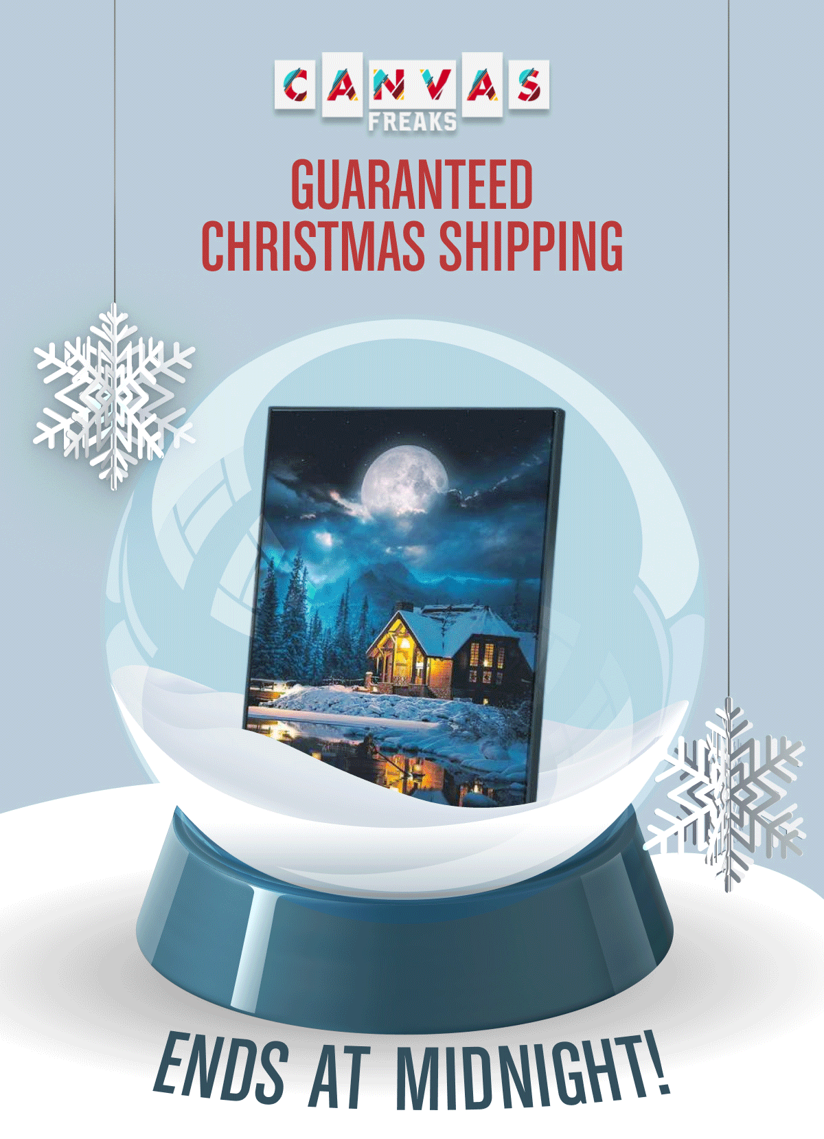 Guaranteed Christmas Shipping Ends at Midnight!