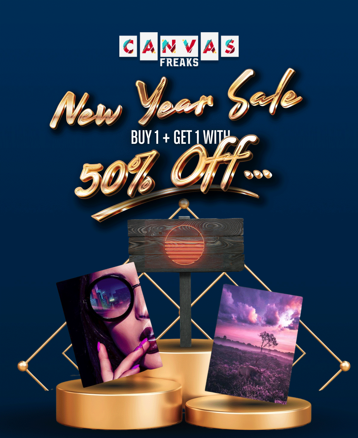 New Year Sale: Buy 1 + Get 1 with 50% OFF …