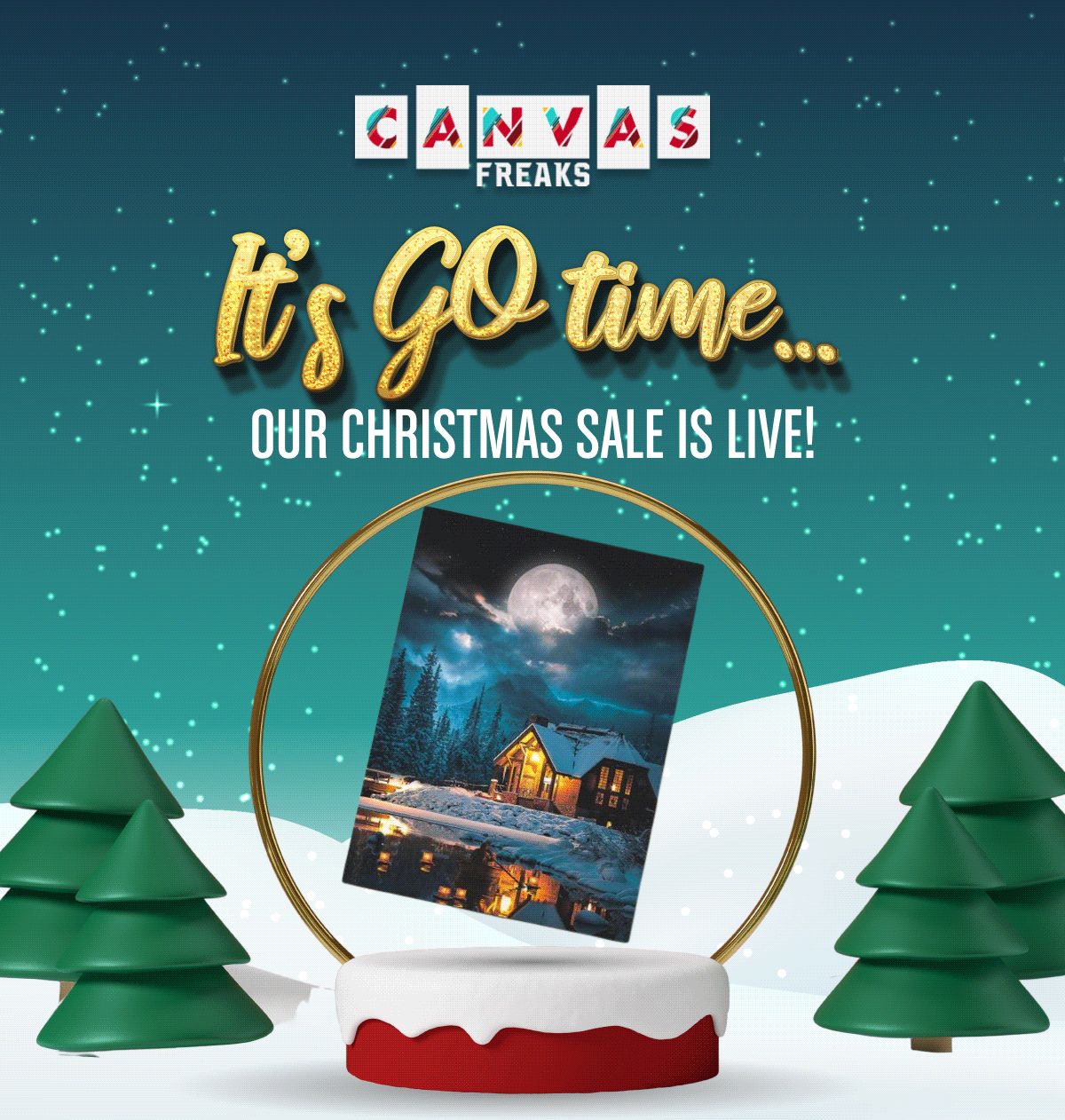 It's go time... Our Christmas sale is live!