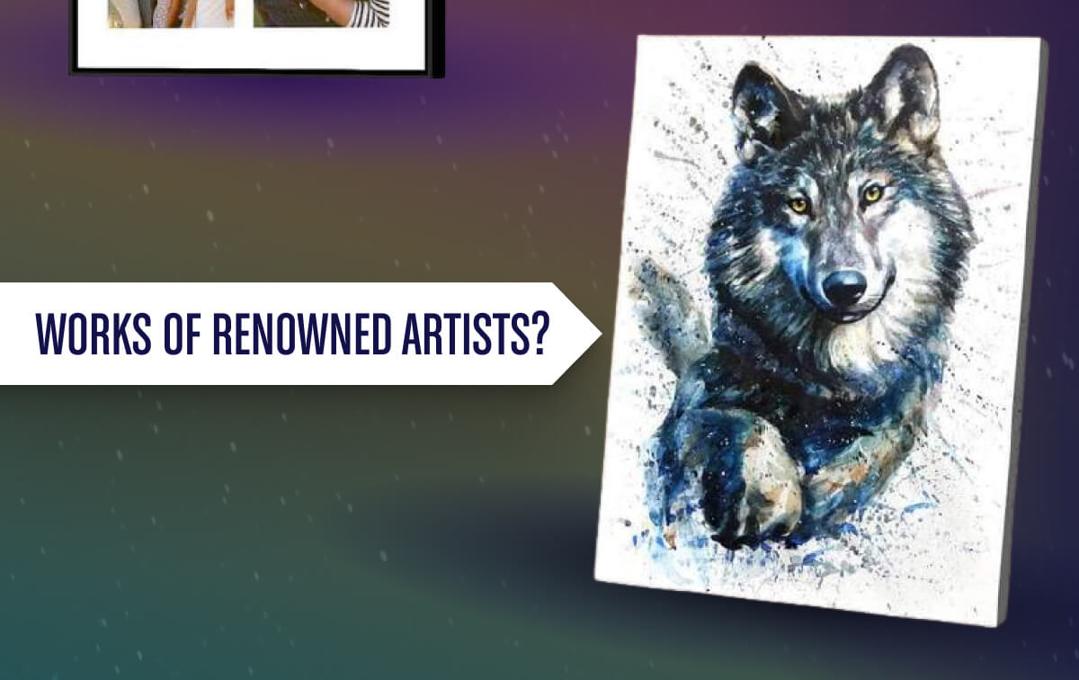 Works of renowned artists? 