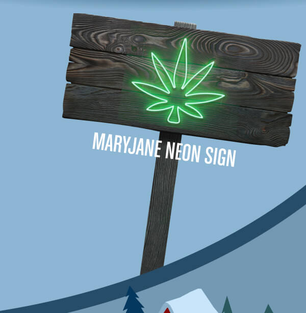 Maryjane Neon sign 